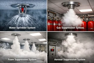 سیستم اطفا حریق سقفی چیست؟ بررسی انواع، کاربردها و مزایا